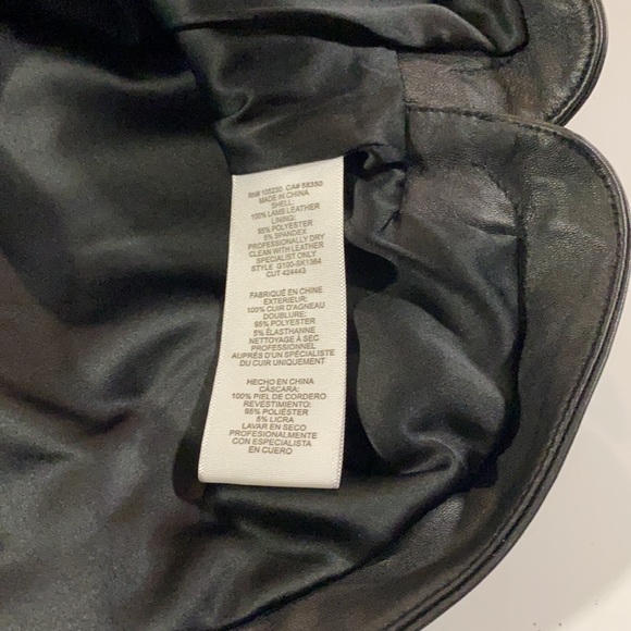 JOIE Mayfair Leather Mini Skirt - Picture 9 of 9